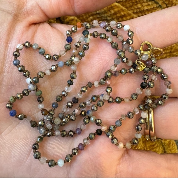 Handmade hand knotted long wrap bracelet - Picture 3 of 8